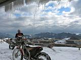 Motoalpinismo con neve in Valsassina - 098